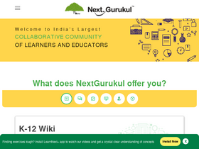 'nextgurukul.in' screenshot