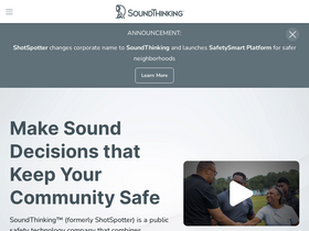 'shotspotter.com' screenshot