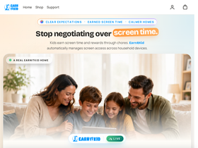 earnitkid.com homepage screenshot