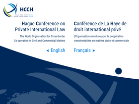 'hcch.net' screenshot