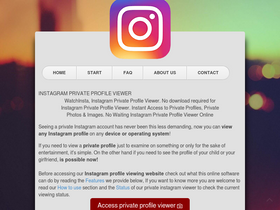 'watchinsta.com' screenshot