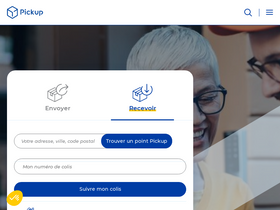 'pickup.fr' screenshot