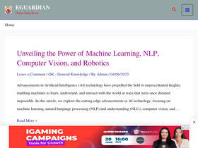 'eguardian.co.in' screenshot