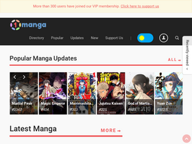'1manga.co' screenshot