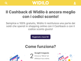 'widilo.it' screenshot