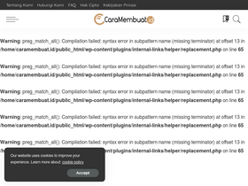 'caramembuat.id' screenshot