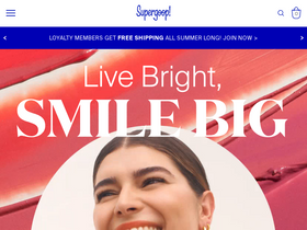 'supergoop.com' screenshot