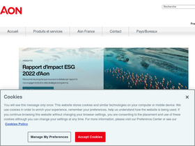 'aon.fr' screenshot