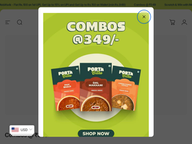 portabites.com homepage screenshot