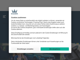 'kronehit.at' screenshot