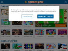 'spielen.com' screenshot