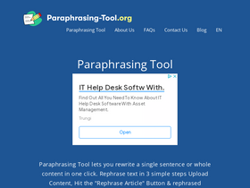 paraphrasing tool.org