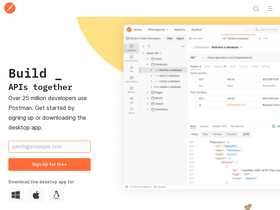 'postman.com' screenshot