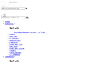 'losethebackpain.com' screenshot
