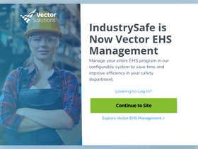 'industrysafe.com' screenshot