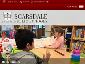 'scarsdaleschools.k12.ny.us' screenshot