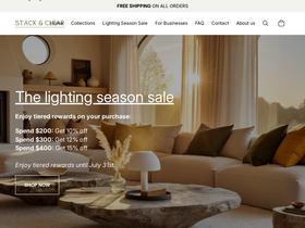 Stackandclear homepage screenshot