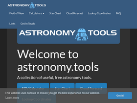 'astronomy.tools' screenshot