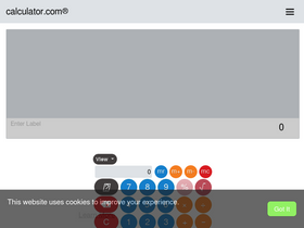 'calculator.com' screenshot