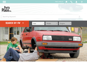 'partsplaceinc.com' screenshot