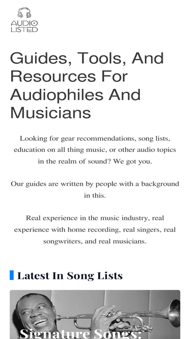 audiolisted.com