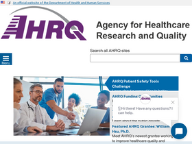 'ahrq.gov' screenshot