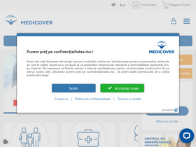 'medicover.ro' screenshot