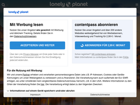 'lonelyplanet.de' screenshot