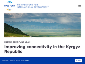 'opecfund.org' screenshot