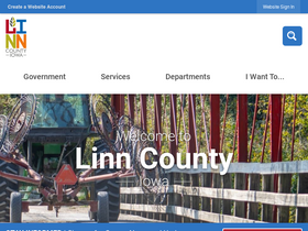 'linncountyiowa.gov' screenshot