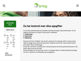 'bring.se' screenshot