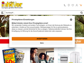 'inhofer.de' screenshot