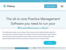 'pabau.com' screenshot
