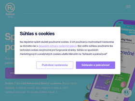 'radost.digital' screenshot