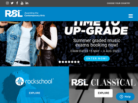 'rslawards.com' screenshot