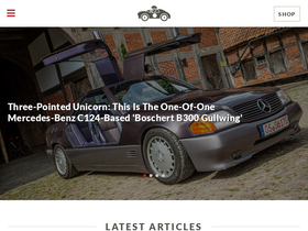 'petrolicious.com' screenshot