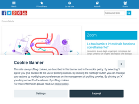 'forumsalute.it' screenshot