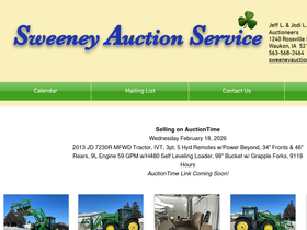 sweeneyauctionservice.com