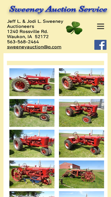 sweeneyauctionservice.com