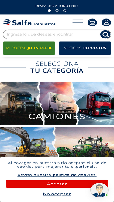 salfarepuestos.cl