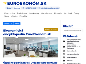 'euroekonom.sk' screenshot