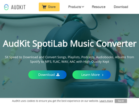 'audkit.com' screenshot