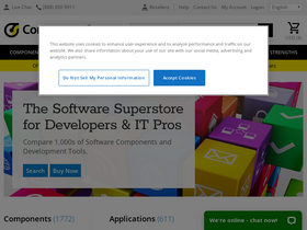 'componentsource.com' screenshot