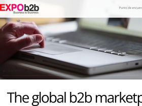 'expob2b.es' screenshot