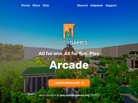 'nethergames.org' screenshot