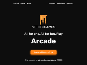 'nethergames.org' screenshot