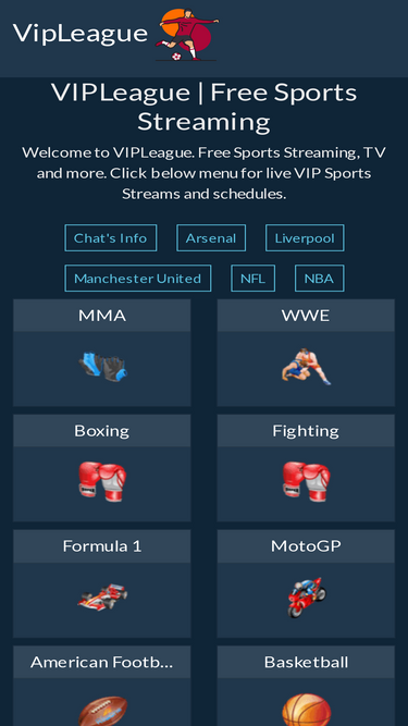 Vip store league sports