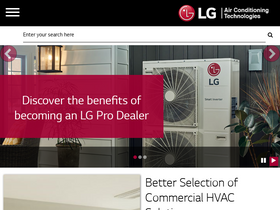 'lghvac.com' screenshot