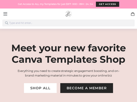 ladystrategist.shop homepage screenshot