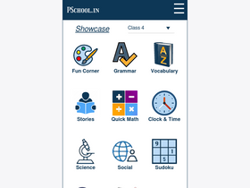 'pschool.in' screenshot